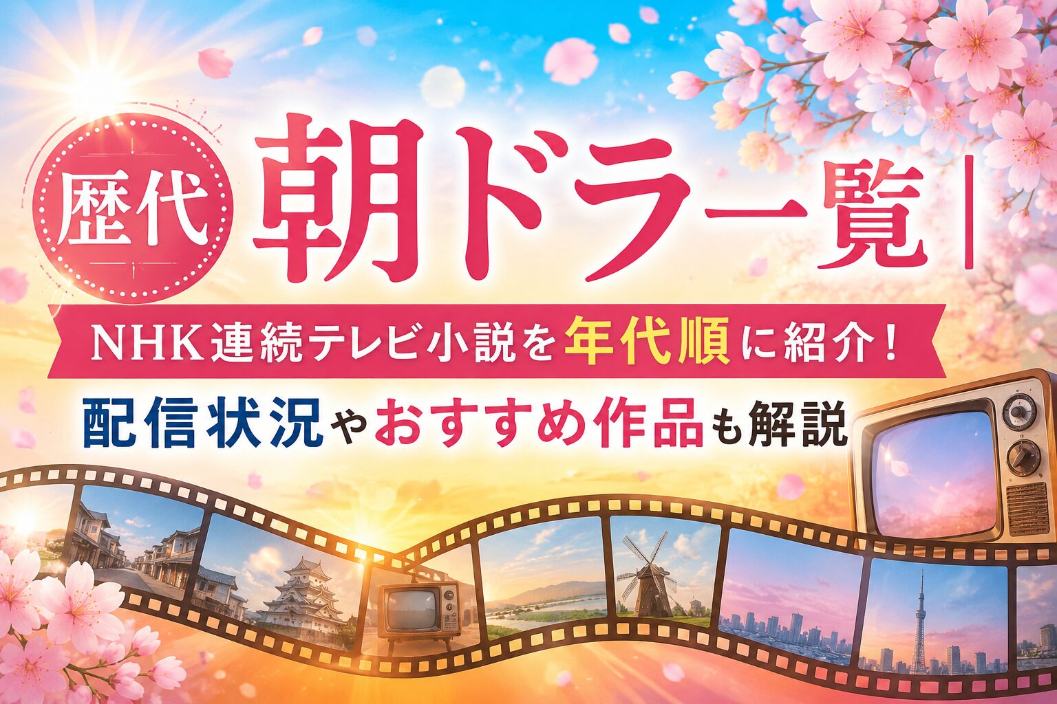 朝ドラ 歴代 一覧